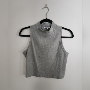 Mock neck crop top